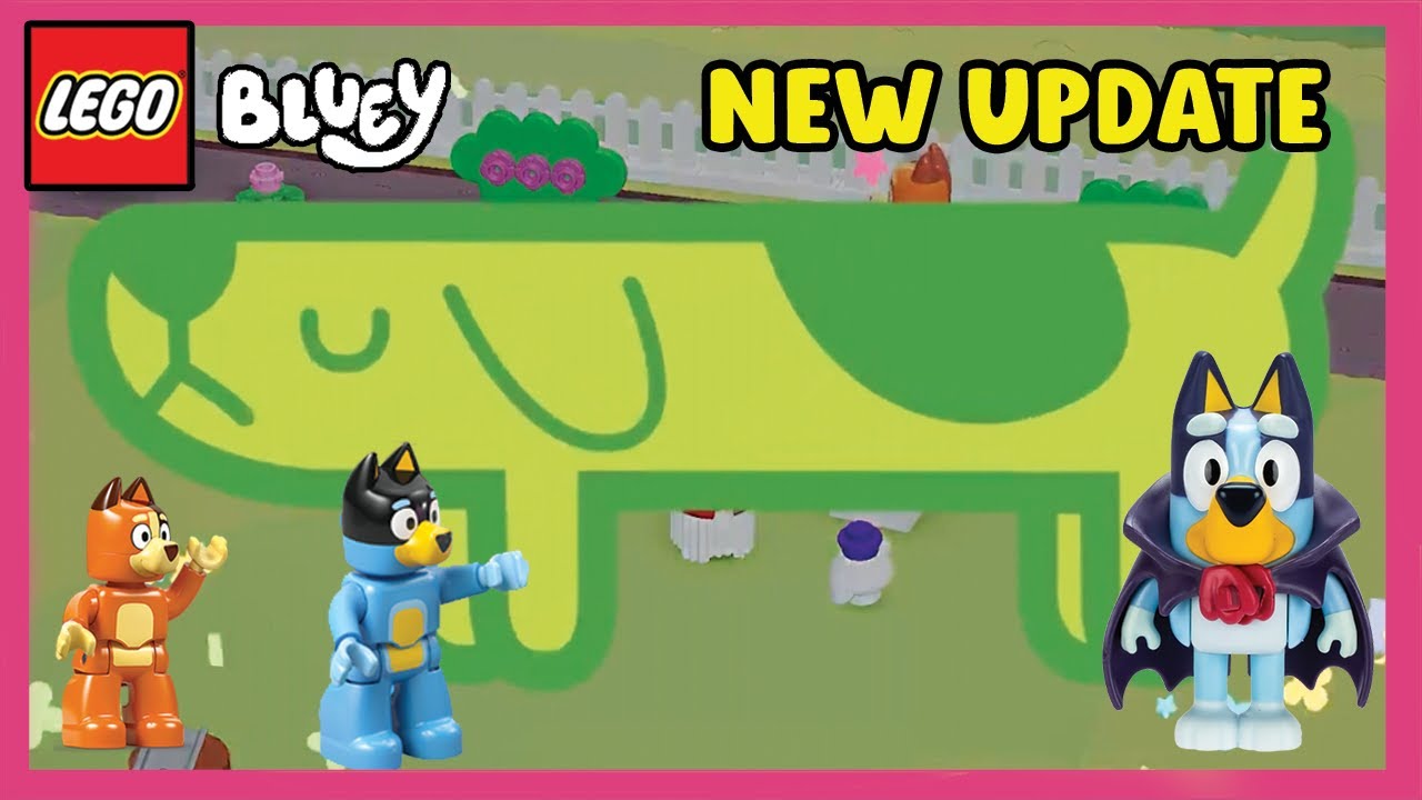 LEGO Bluey ⭐New Update spot the Long Dogs! ⭐#lego