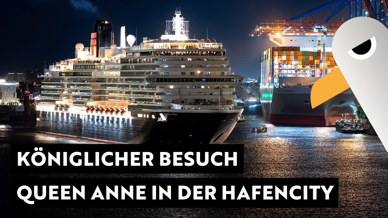 Königlicher Besuch 🇬🇧 Queen Anne in der Hafencity 🛳️ Gast: Martin von e-hoi
