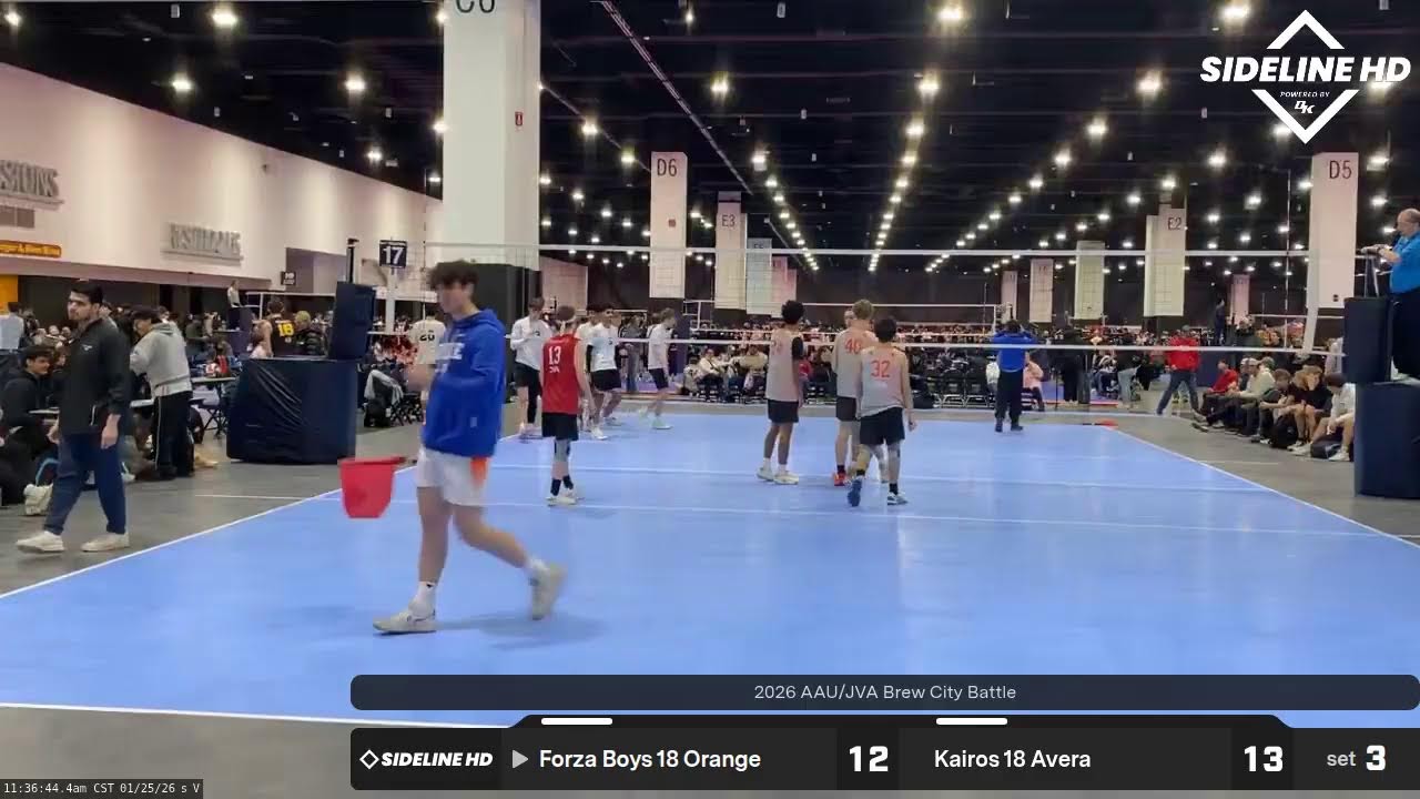 Forza Boys 18 Orange @ Kairos 18 Avera (2026.01.25)