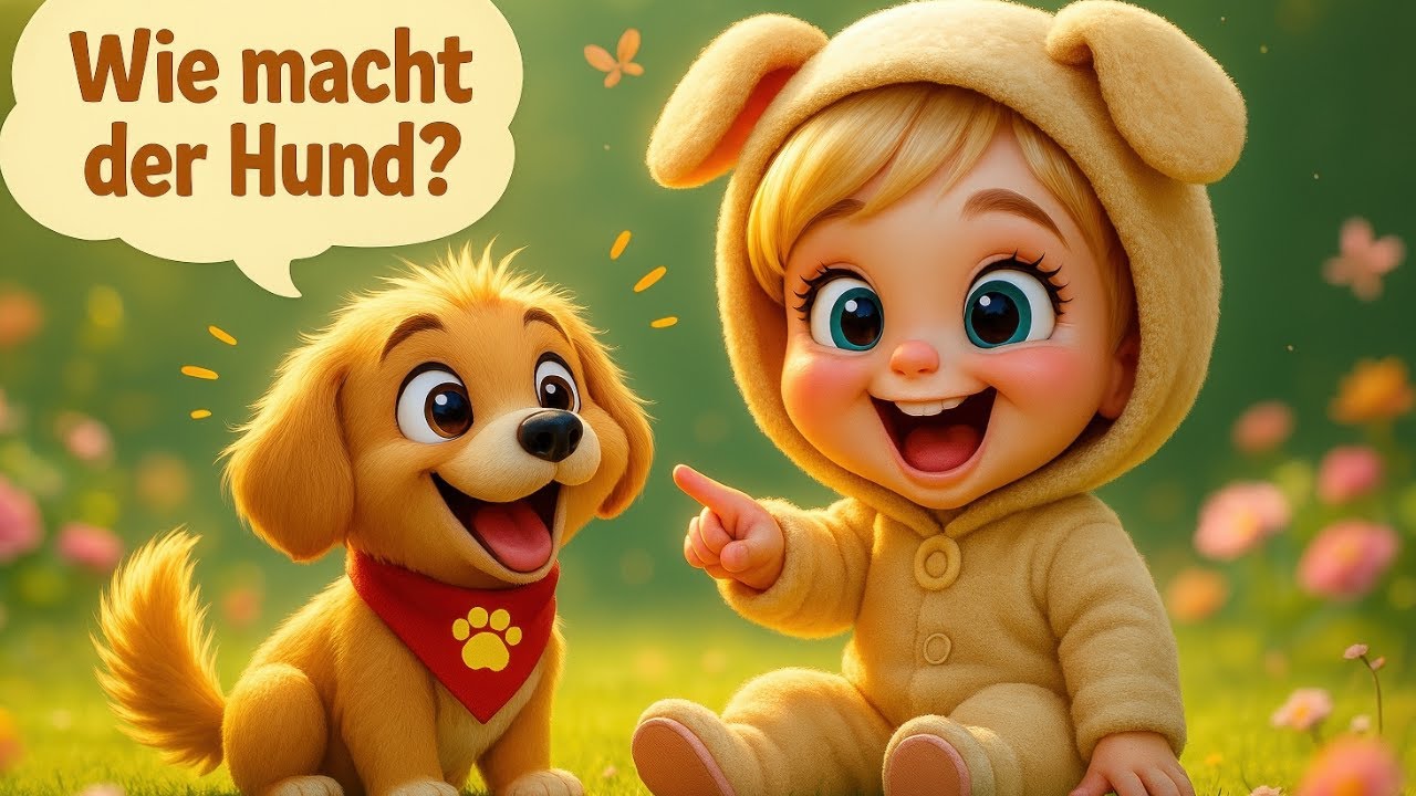 Wie macht der Hund? 🐶 | Kinderlied mit Tierstimmen 🎵 | Mitsingen mit LumiLino Kinderlieder