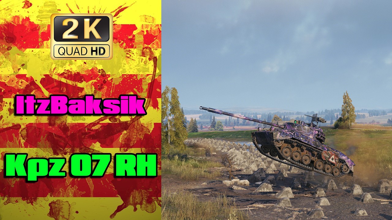 Kpz 07 RH 💪 Топова командна гра з драмою в кінцівці 😱 ● ItzBaksik ● #bestreplay #wot