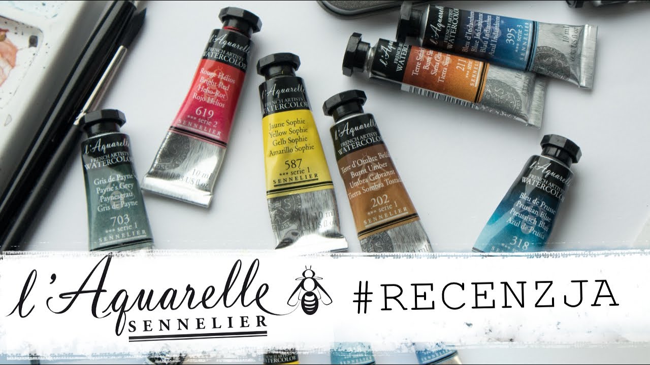 Sennelier L'aquarelle | Recenzja i test akwareli