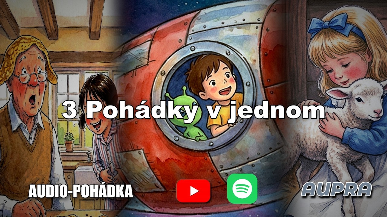 Klidné pohádky k usínání 🌙 | 3v1 - Tři pohádky na dobrou noc 2.