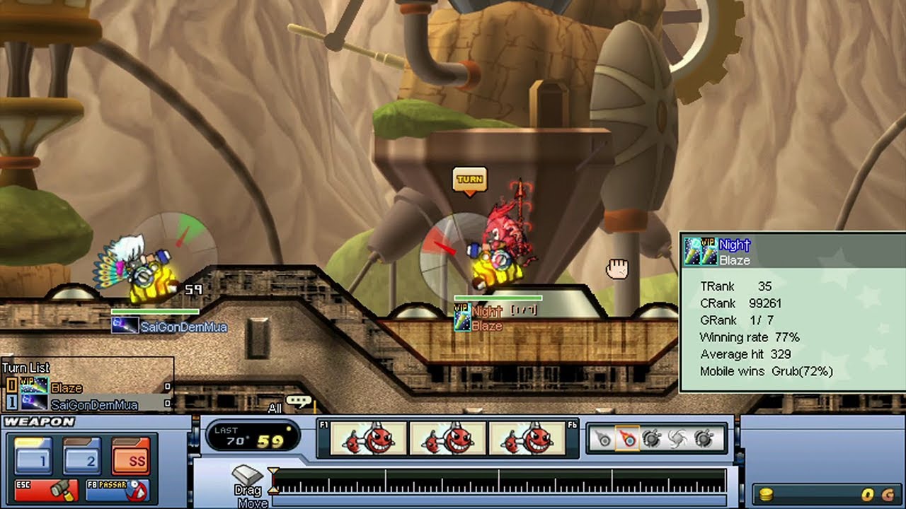 Gunbound GitzWC : SOLO GRUB
