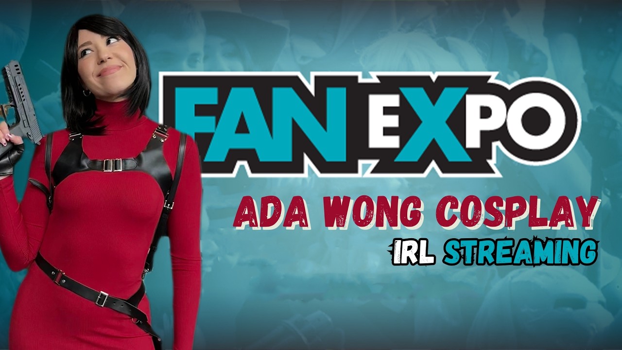Ada Wong at Fan Expo | IRL Stream 