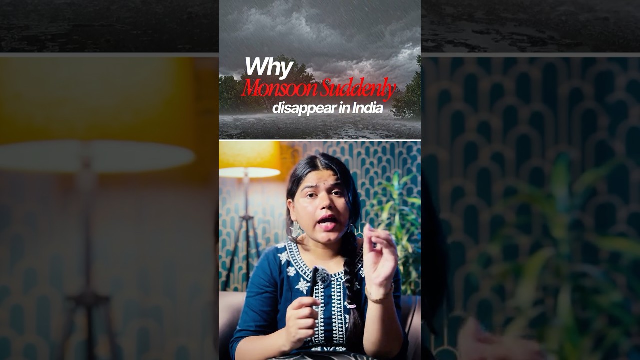 Why Monsoon Suddenly Disappeared From India? 🌧️❌ #monsoon2026 #weatherupdate #indianmonsoon