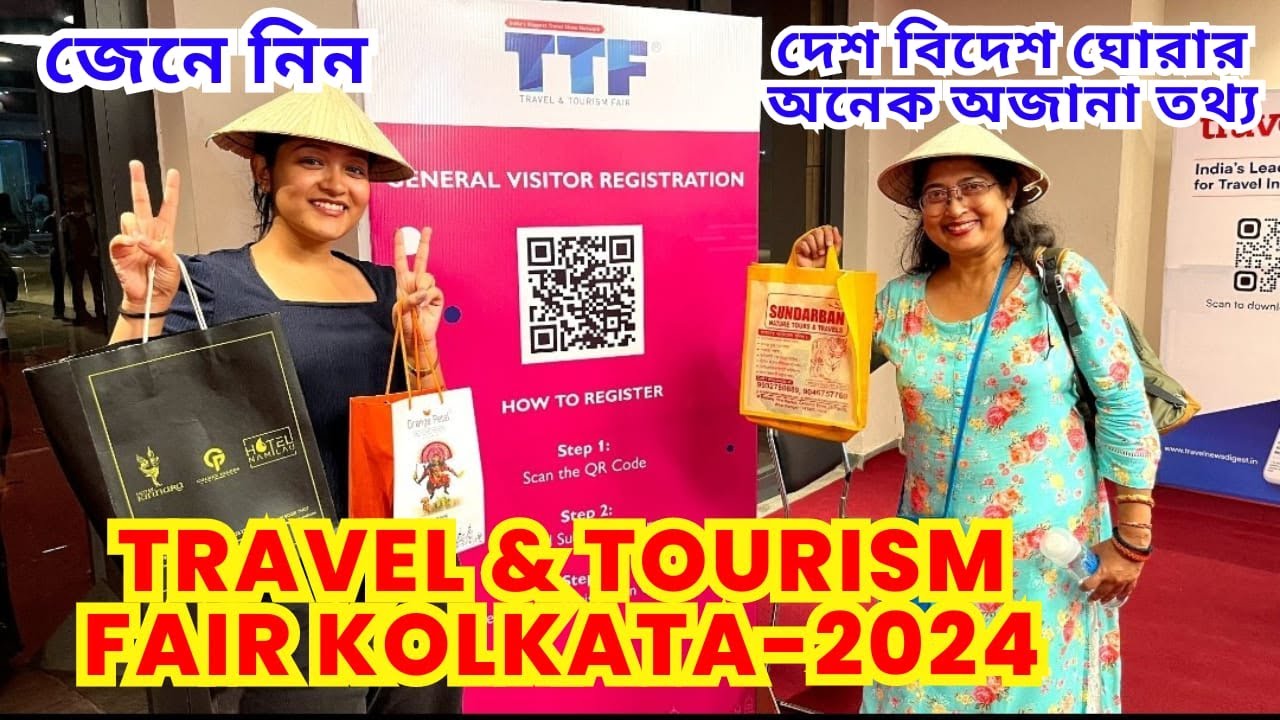 Travel Tourism Fair 2024 Kolkata | TTF | Parjatan Mela | Biswa Bangla Mela Prangan | Travelsri