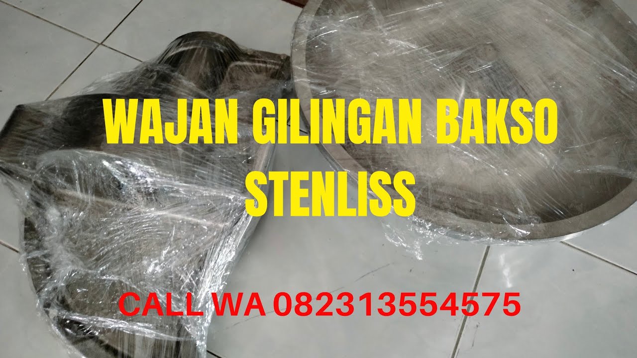WAJAN GILINGAN BAKSO STENLISS, call wa 082313554575