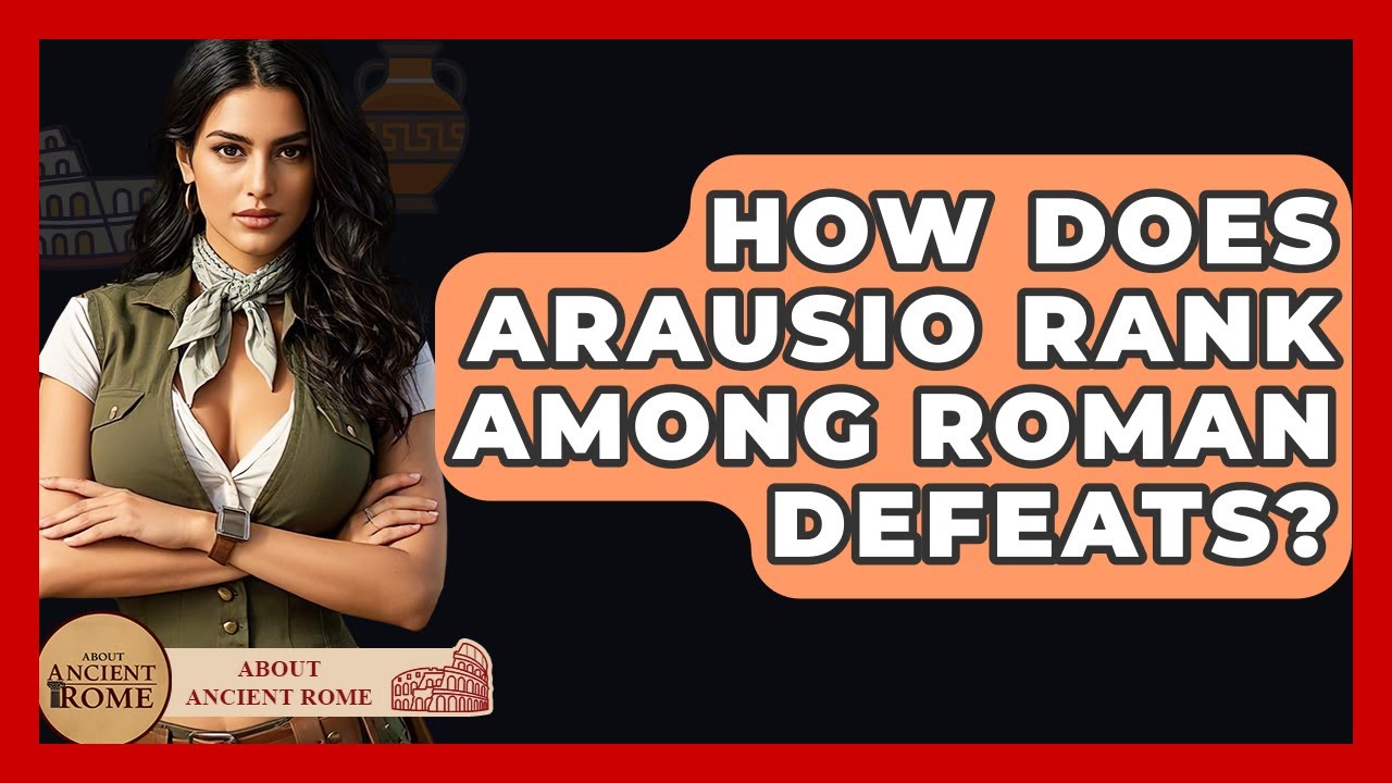 How Does Arausio Rank Among Roman Defeats? - All About Rome