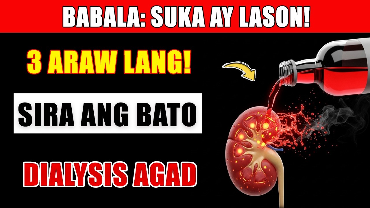 BABALA: Itigil ang Pag-inom ng Suka! Ang Nakatagong Panganib sa Bato ng mga Senior