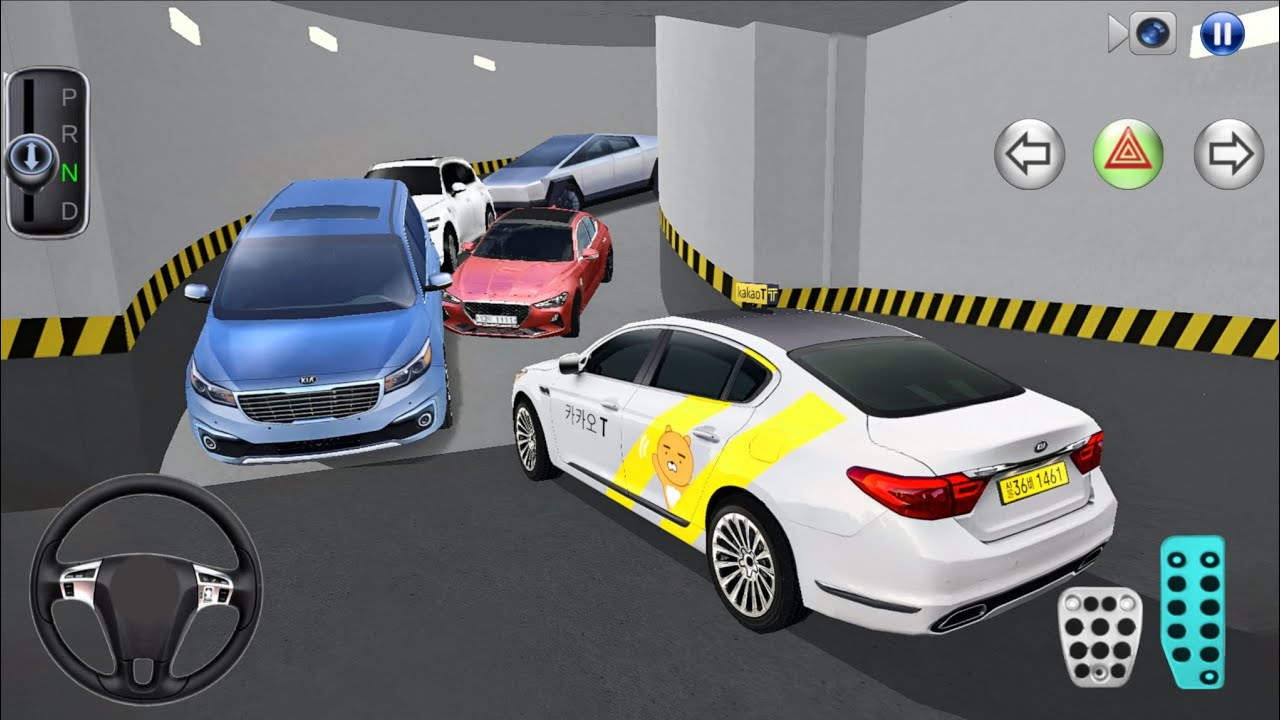 New Car Kia K9 Sedan Taxi Car Parking! 3D Driving Class 2026 Car Simulator Game Android Car Game 