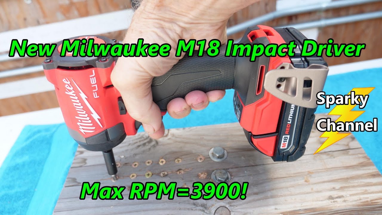 New Milwaukee M18 Impact Driver 2953 Review and Demonstration