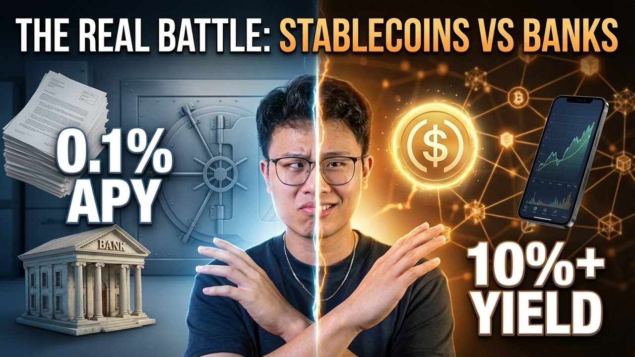 Stablecoins vs Banks - The Real Battle