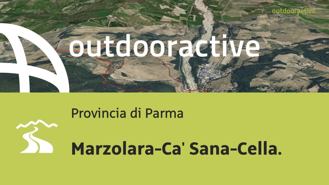 Video Flyover : Marzolara-Ca' Sana-Cella.