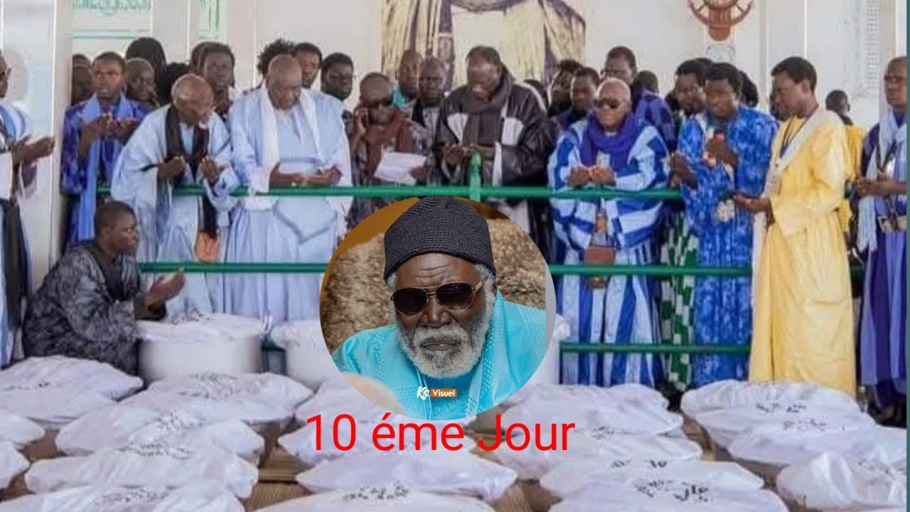 En Direct 10 Jour Ndogou Khalif General Des Baye Touba Dianatou Mahwa Baye fall ga
