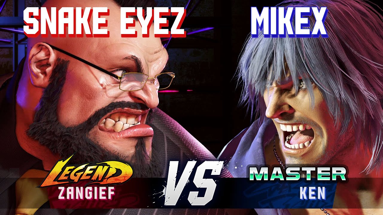 SF6 ▰ SNAKE EYEZ (Zangief) vs MIKEX (Ken) ▰ High Level Gameplay