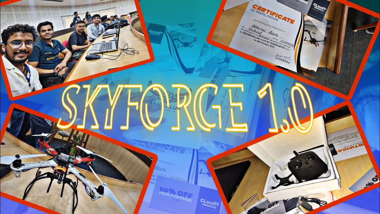 SKYFORGE-1.0 |AEROMODELLING CLUB | NIT KURUKSHETRA #nitkurukshetra #jee