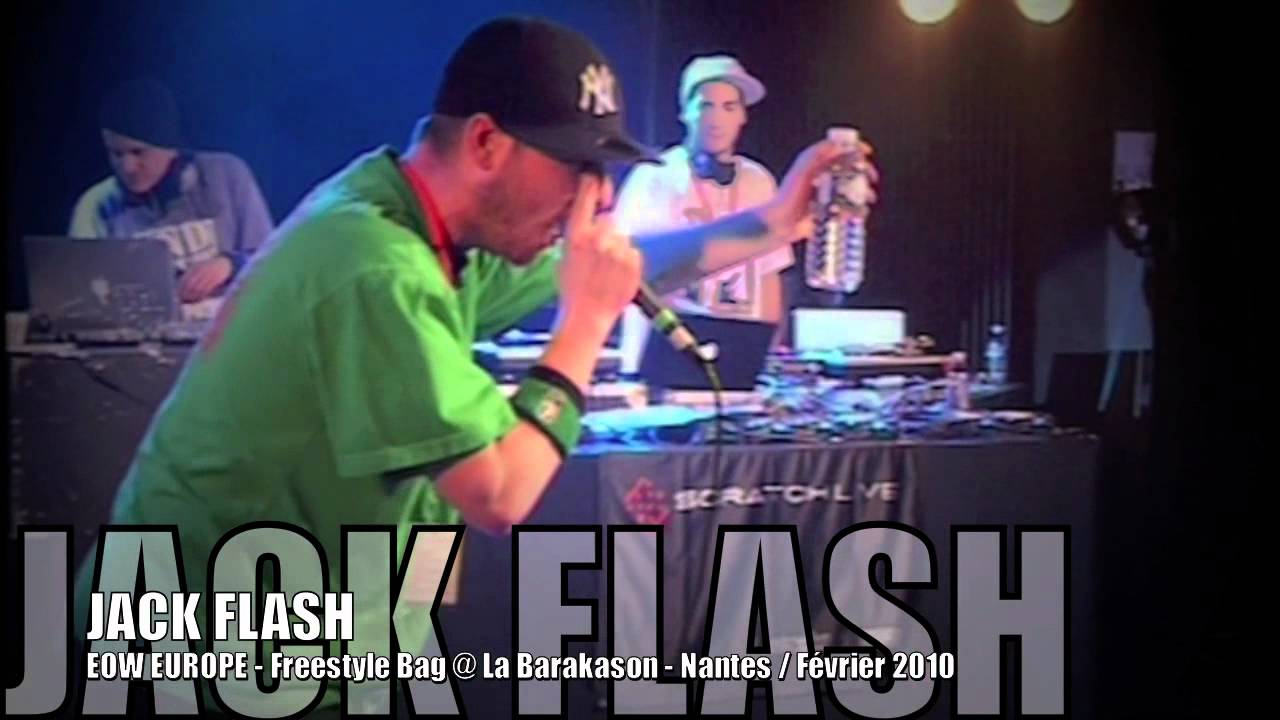 JACK FLASH, Freestyle Bag @ EOW Europe 2010, Nantes
