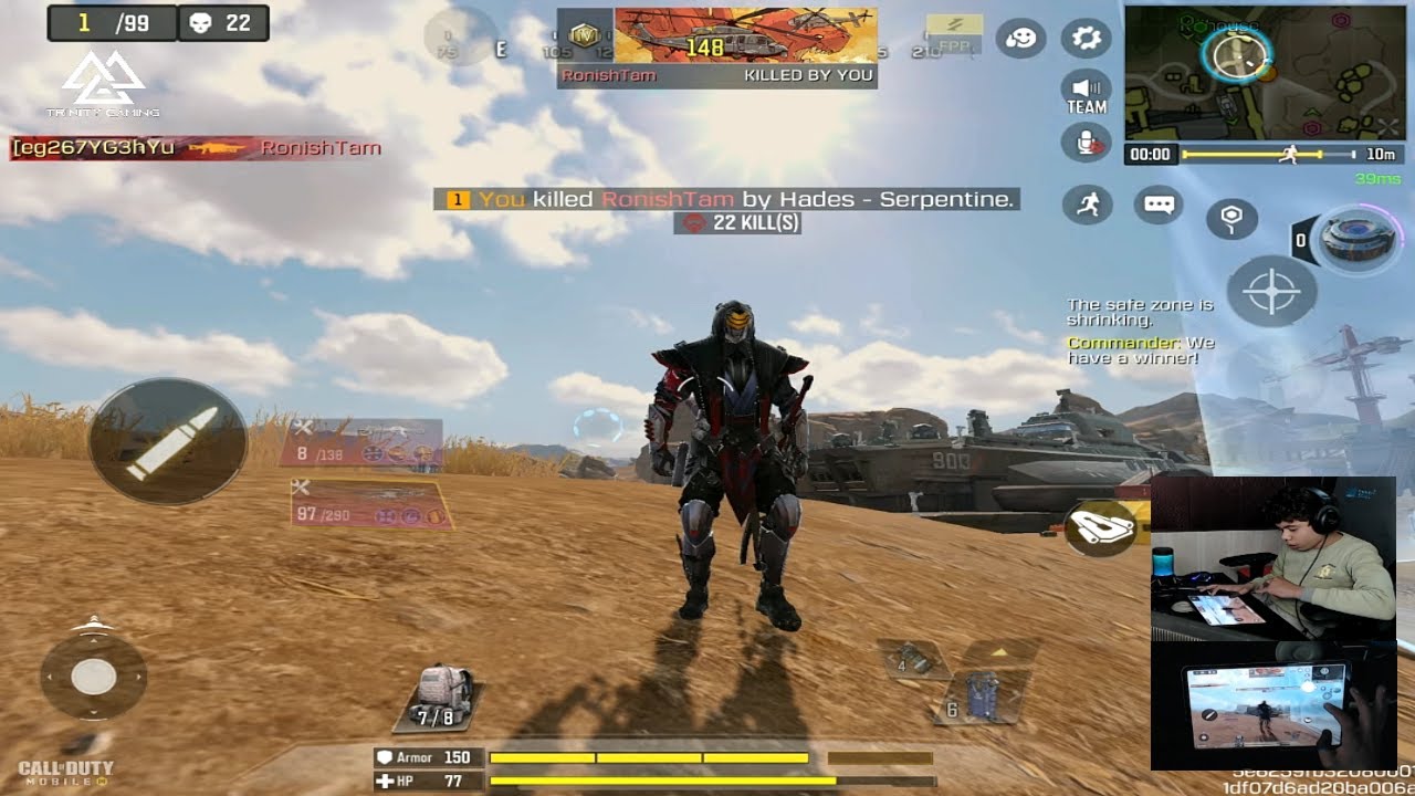 New Legendary Hades Serpentine in Solo v Squad!!
