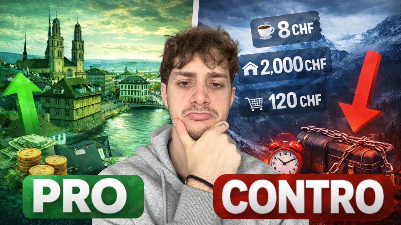 Conviene DAVVERO trasferirsi in Svizzera? La verit&agrave; dopo 6 mesi 🇨🇭