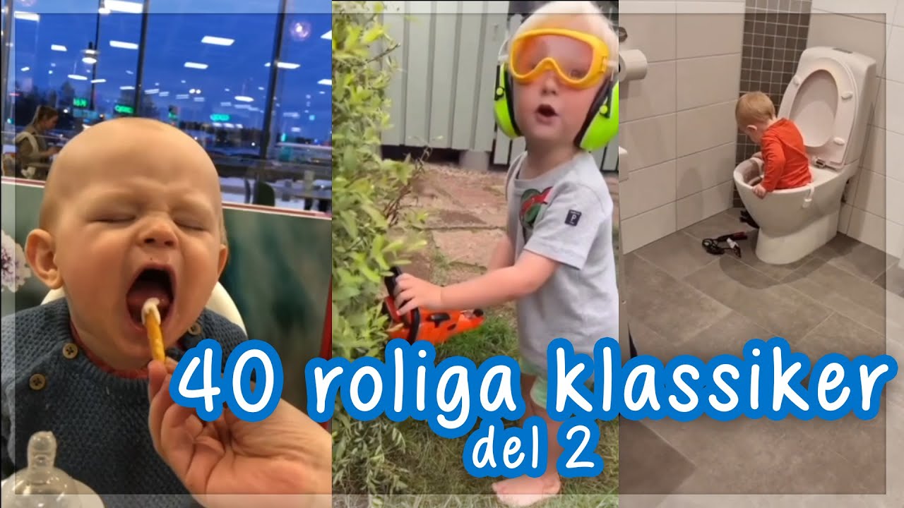 40 ROLIGASTE KLIPPEN NÅGONSIN! 🤩  ( DEL 2 )| Sveriges Roligaste Barn
