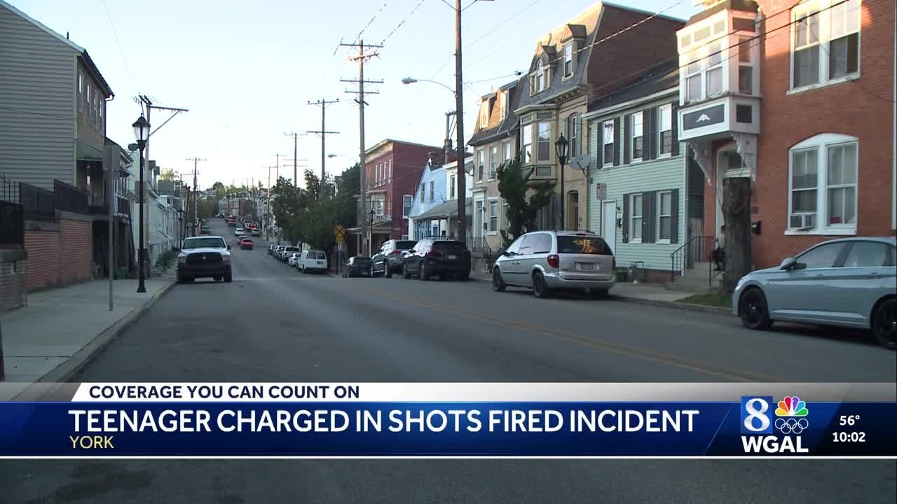 Police chase ends in crash after drive-by shooting in York City