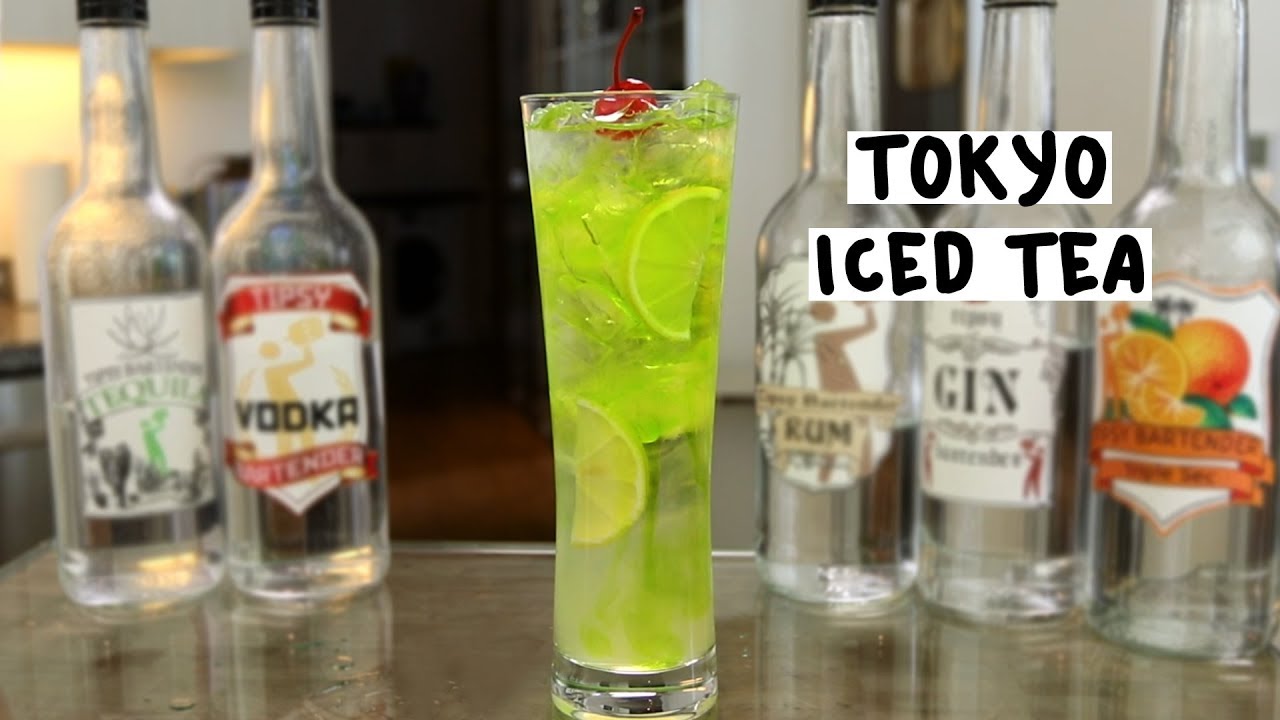 Tokyo Iced Tea - Tipsy Bartender