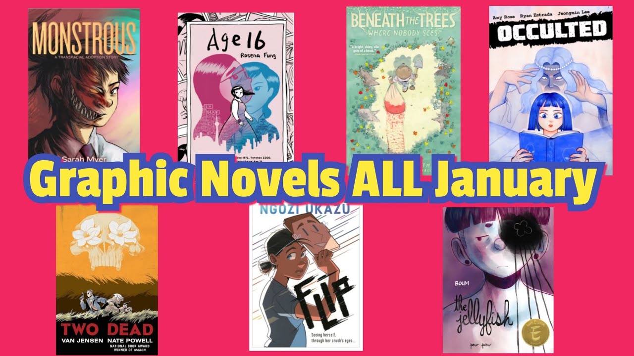 Reading Vlog + Graphic Novels Pt 4