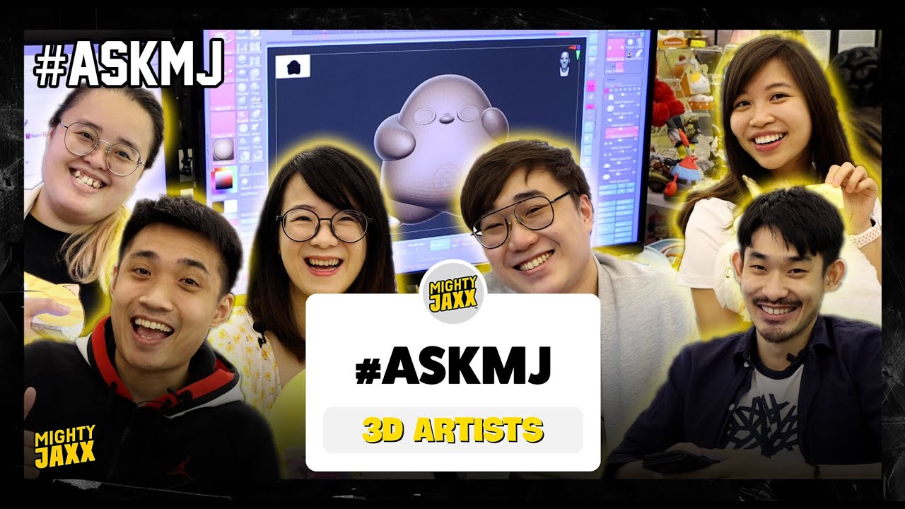 Mighty Jaxx's very own in-house 3D Artists! | Mighty Jaxx | #ASKMJ
