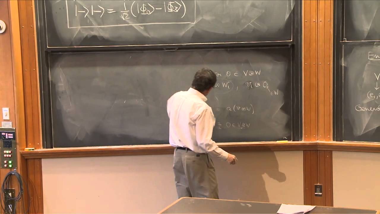 19. Multiparticle States and Tensor Products (continued)