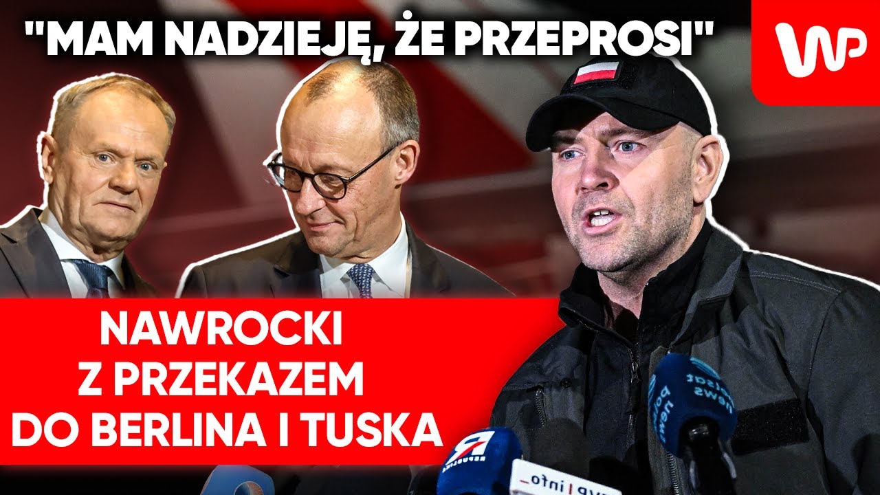 Nawrocki z przekazem do Berlina i Tuska. 