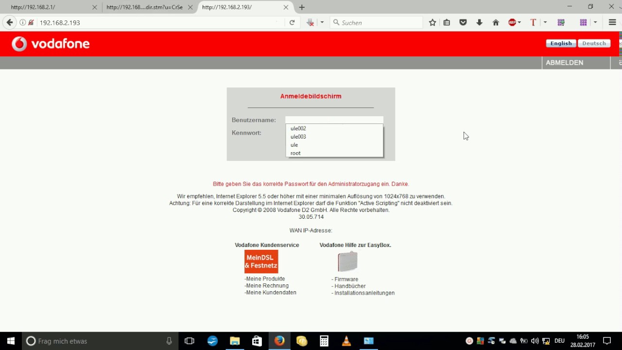 Vodafone Easybox als Repeater einrichten --  Verbesserte Kürzere Version  -- 803 804 903 904 802