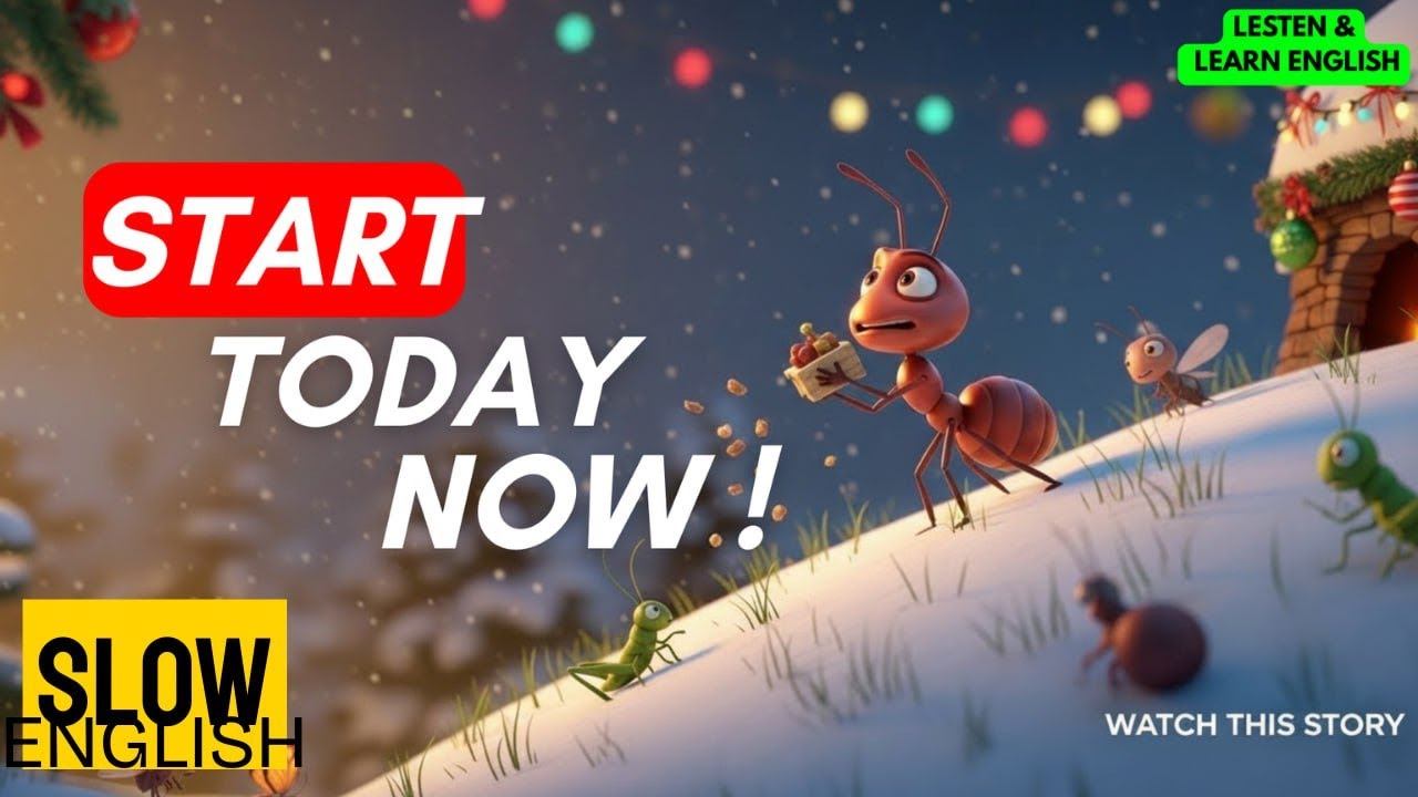 Don’t Wait for Tomorrow | A Life-Changing Motivational Story (Easy English Listening)