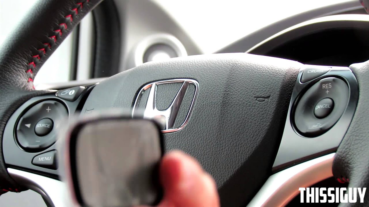 2012 Civic Si JDM Steering Wheel Badge Install/Unbox