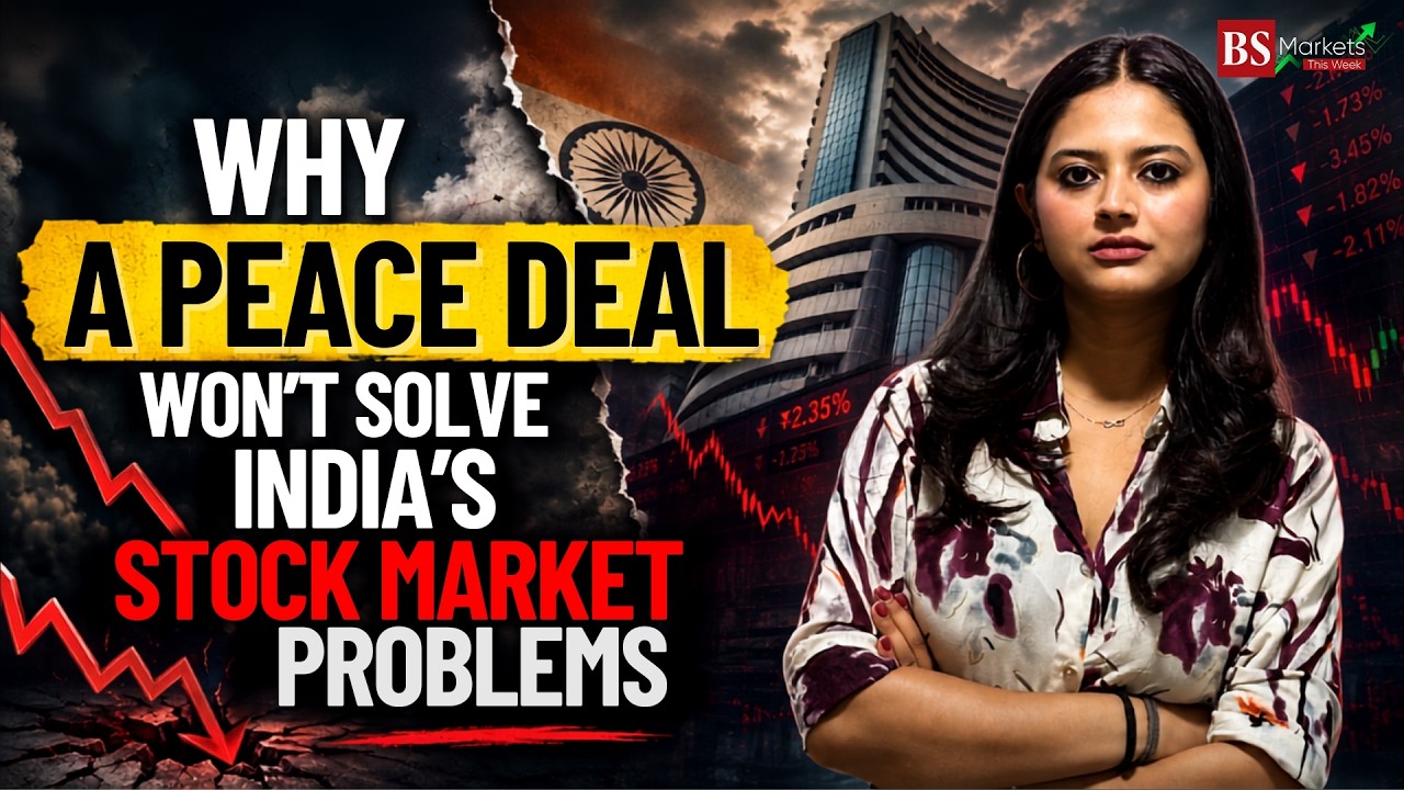 Why a peace deal won't solve India's stock market problems | Sensex | US-Iran war | Crude oil
