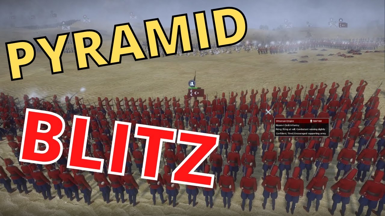 HUGE OTTOMAN PYRAMID BLITZ - Napoleon Total War Online Battle #2 - 2v2 Napoleon Total War Gameplay