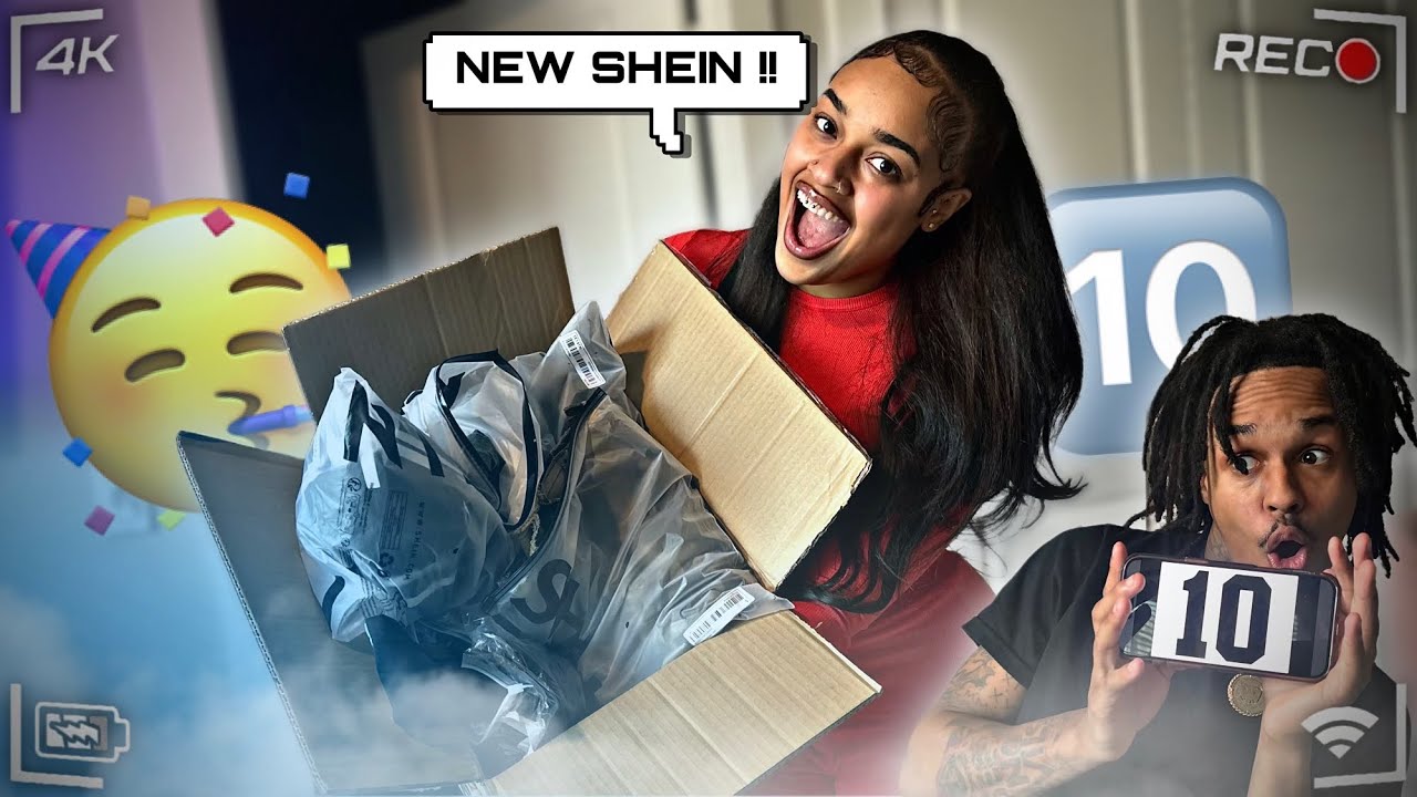 Letting My Crush Rate My Shein outfits👗 *shein haul*