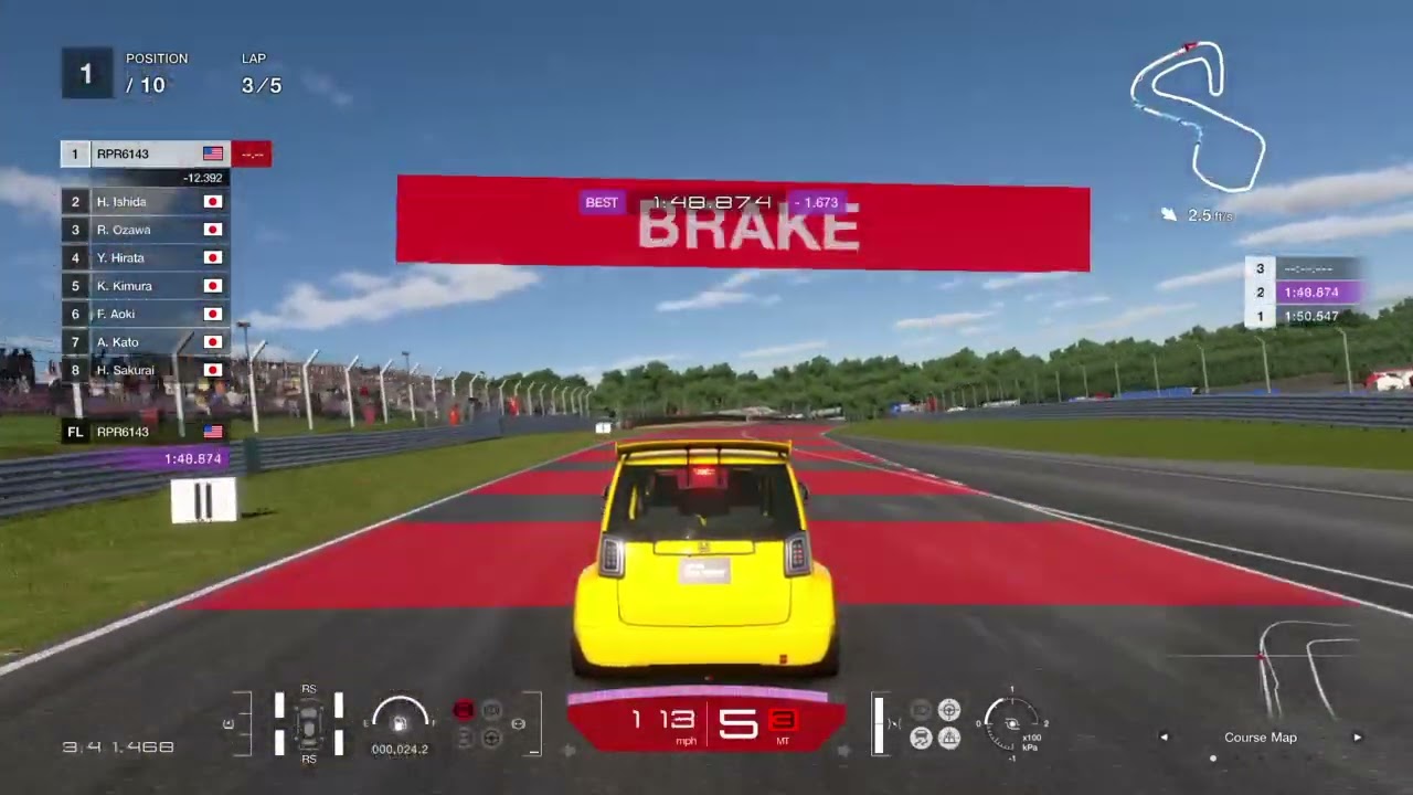 Gran Turismo 7 | Weekly Challenge | October Week 4 Special Event: Honda N-ONE One Make Race (PS4)