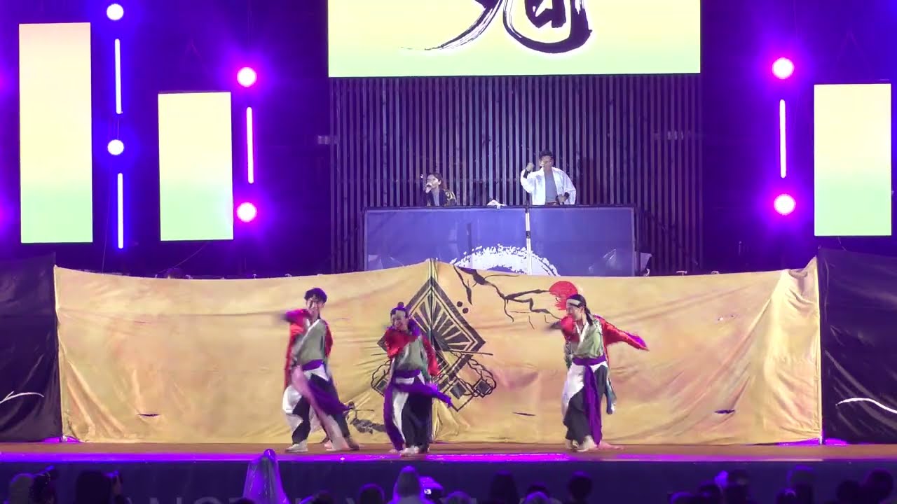 岡山うらじゃ連 旭 第28回安濃津よさこい サタデーナイト津まつり