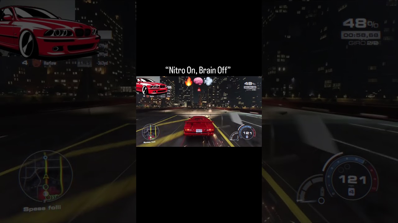 “Nitro on,Brain off” 