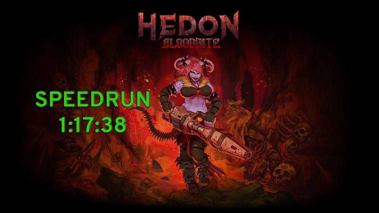 (World Record) Hedon Any% Speedrun | Bloodrite in 1:17:38