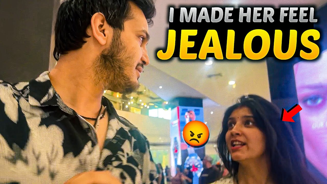 I made rupali jealous 🤣 She got super angry😡