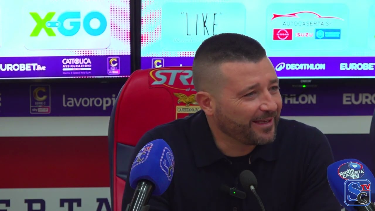 Mister Coppitelli presenta il Foggia