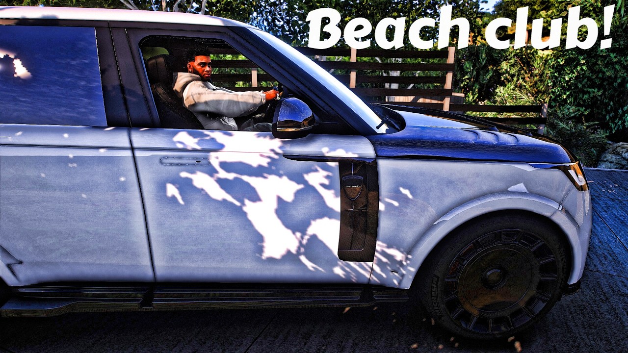 GTA 5 MODS | BEACH CLUB LIFE | LET’S GO TO WORK 💎🌊