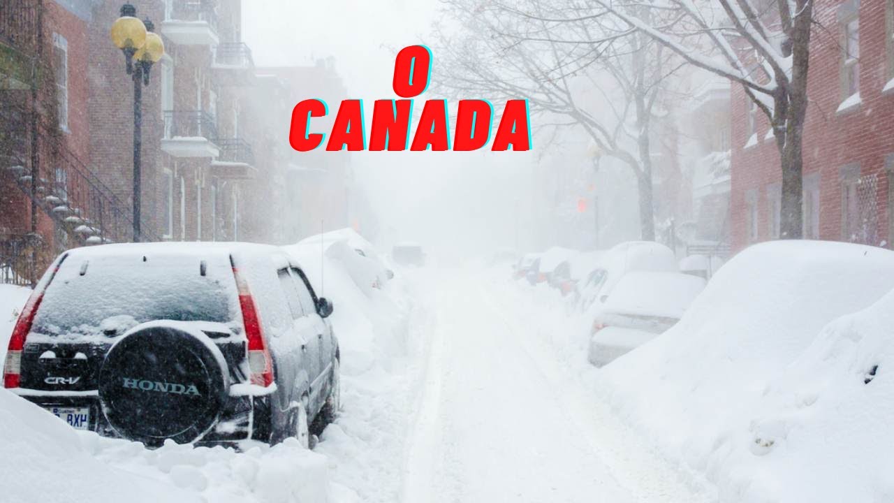 Prince Albert, Saskatchewan. Drive around on a vinter day.