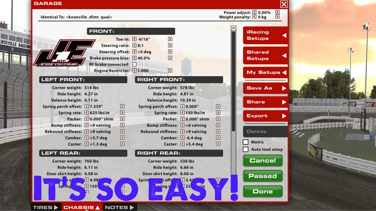 How To Download Setups Into iRacing