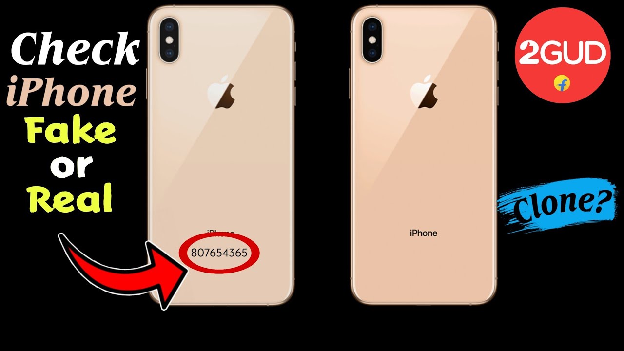 2gud iPhone Real or Fake | how to check | Technical Spot