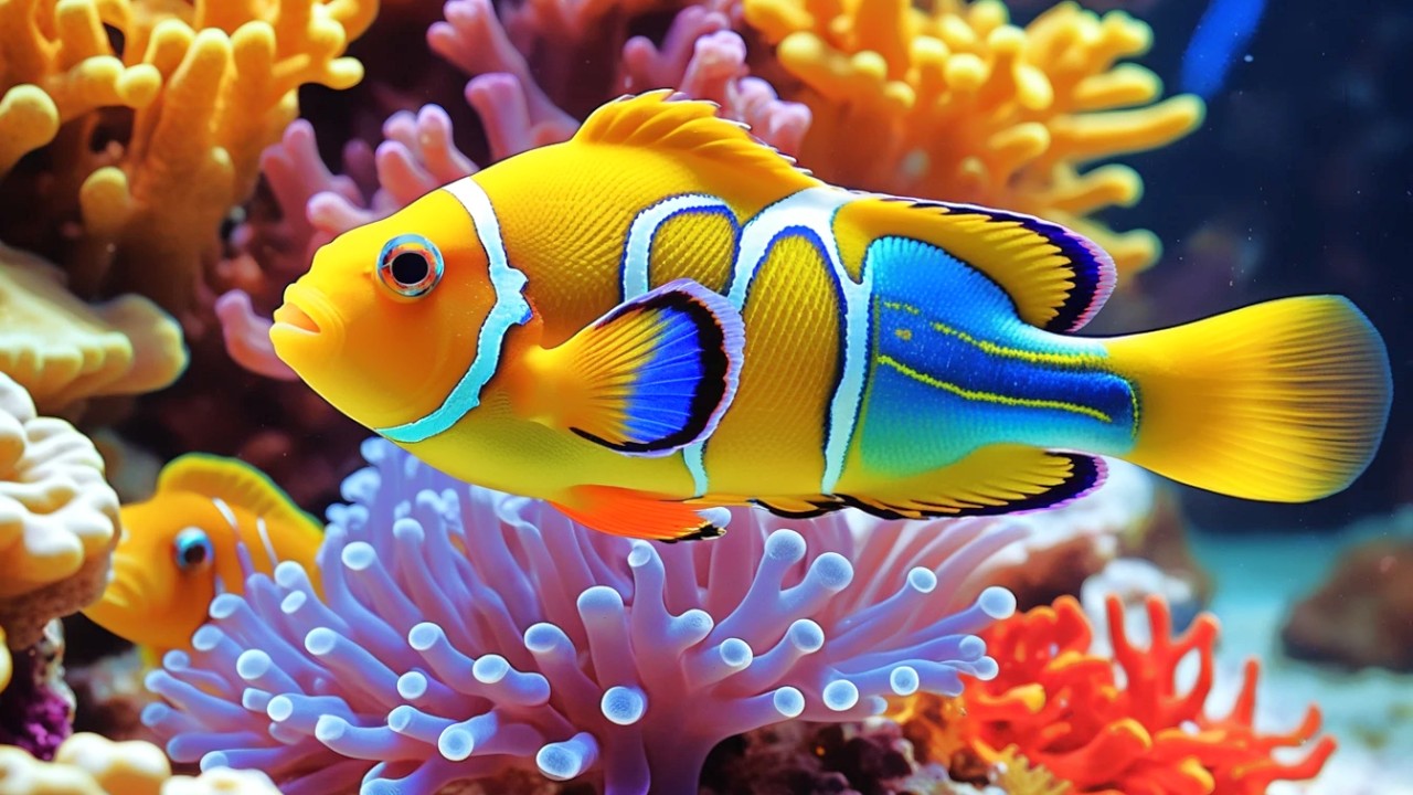 The Best 4K Aquarium - Dive Into The Mesmerizing Underwater Realm, Sea Jellyfish, Coral Reefs . #7
