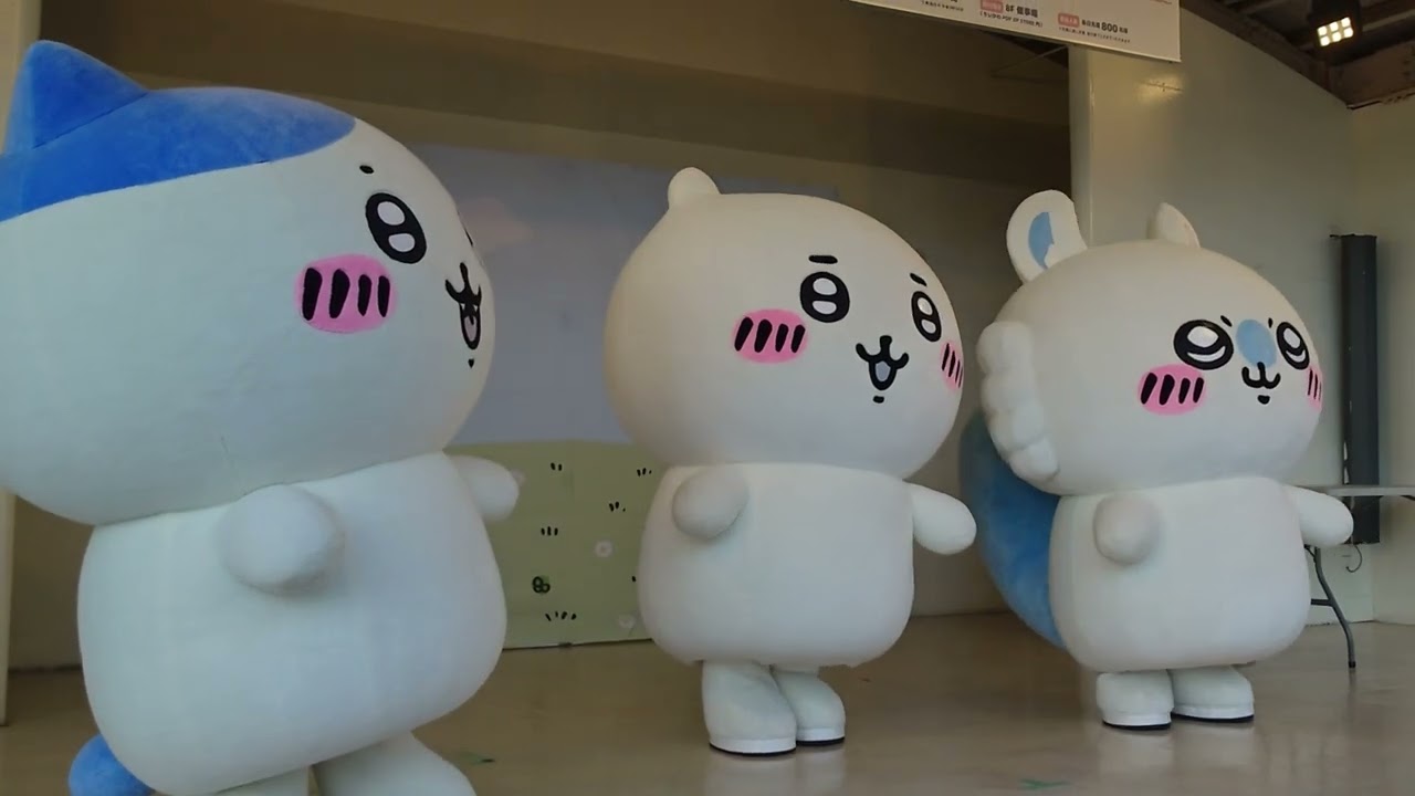 ちいかわ むちゃフォトパーティ ハチワレ、ちいかわ、モモンガ回2