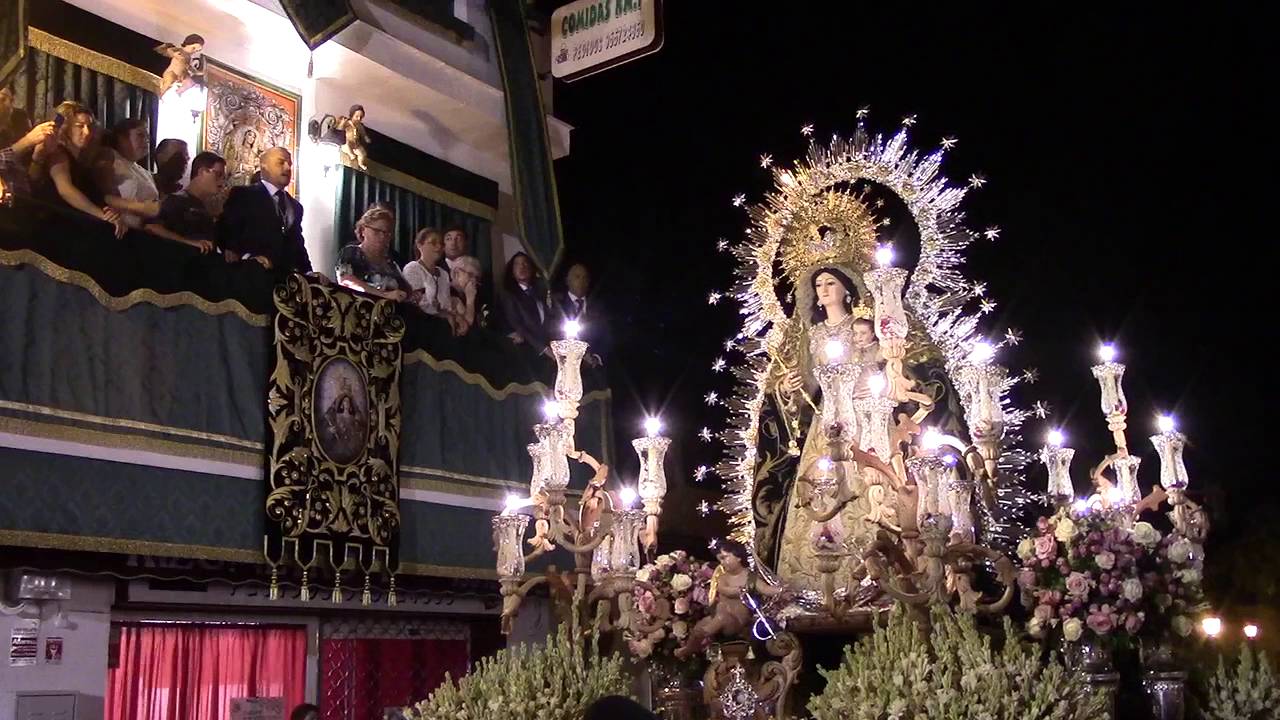 Rezos y Petalada a la Virgen de las Nieves de Bormujos en Ramón y Cajal 2016